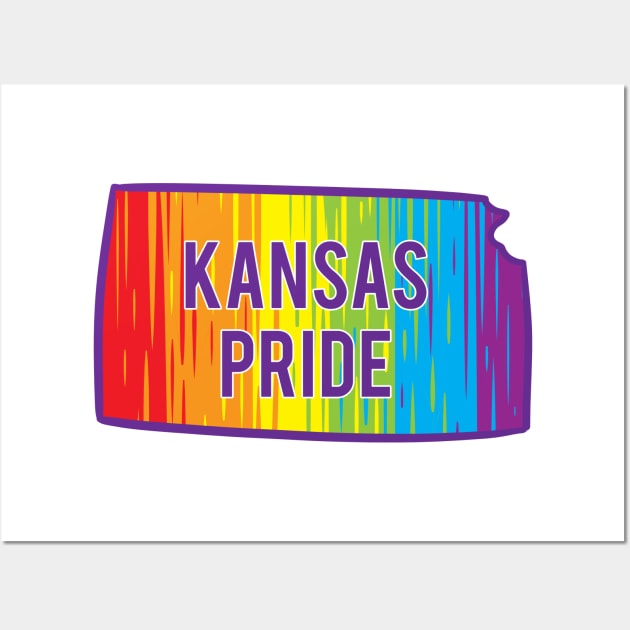 Kansas Pride Wall Art by Manfish Inc.